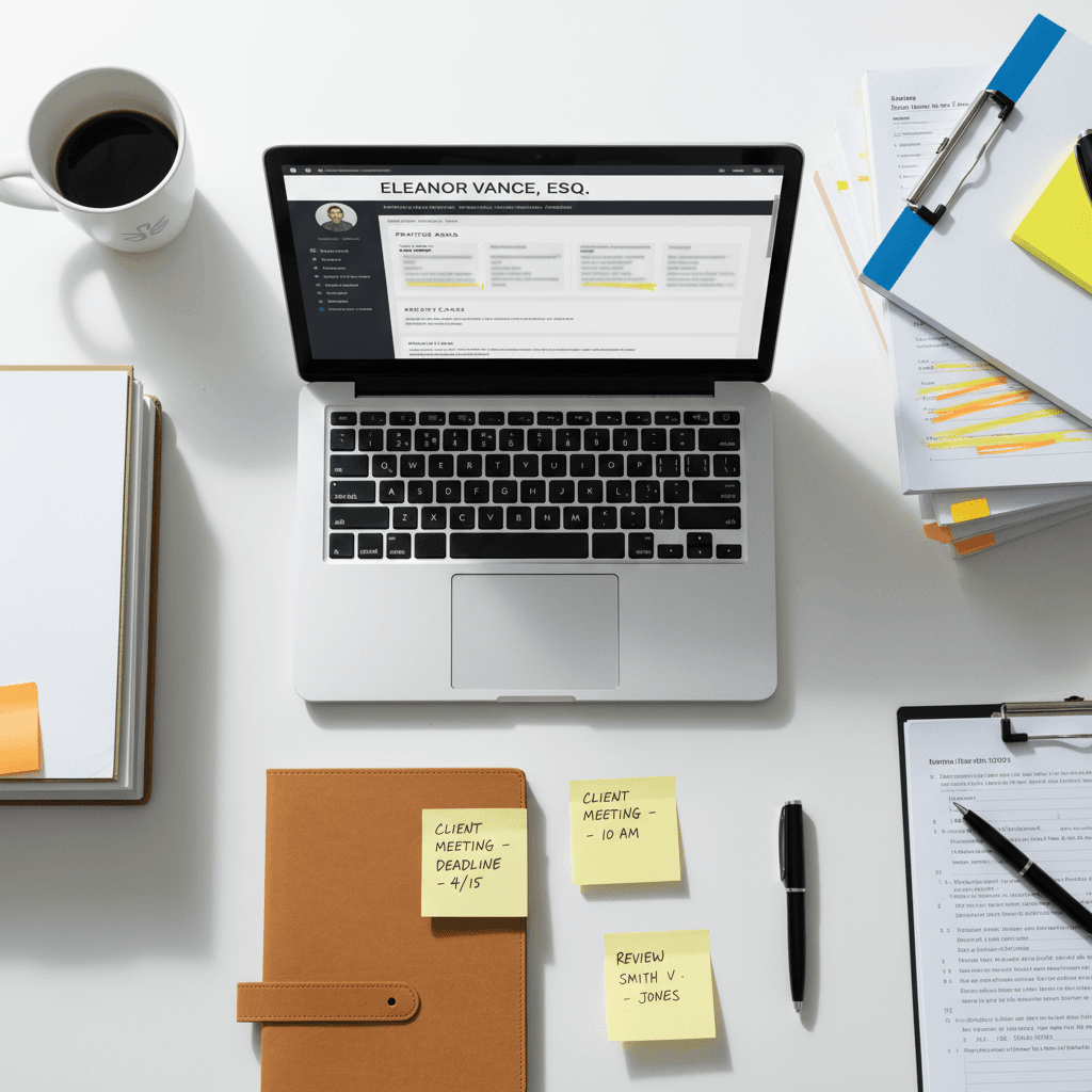 Custom notebooks and pens with logo in an office